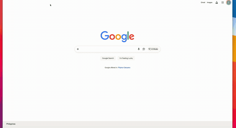 WeekTab demo: opening a new tab and adding a task to your weekly planner